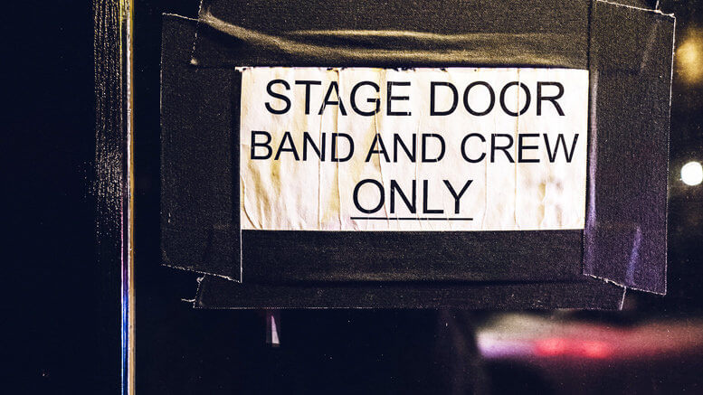 The Backstage Jobs are behind this door